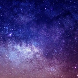 a starlit galaxy